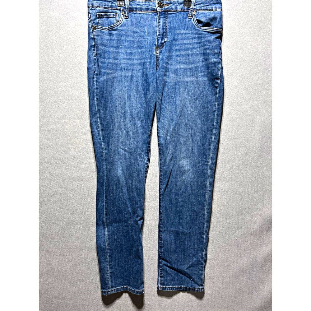 KUT from the Kloth Women's Boyfriend Jeans Blue Medium Wash Stretch Size 12
